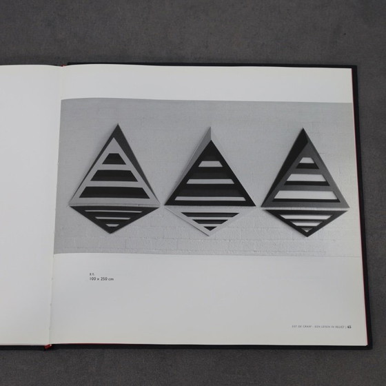 Image 1 of Eef de Graaf – Geometrische Wandskulptur (Triptychon), Niederlande, 1980er