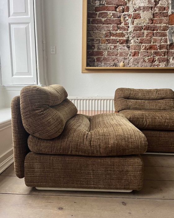 Image 1 of Sofá modular y otomana Kiitos, Titina Ammannati & Giampiero Vitelli, para Rossi di Albizzate, Italia, 1972