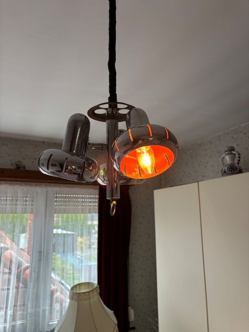 Schöne 70er Jahre Vintage-Lampe