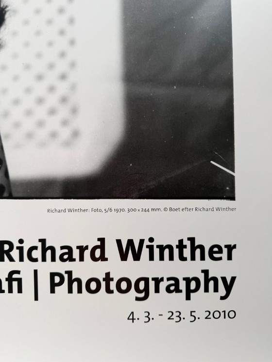 Image 1 of Richard Winther, Fotografia, 2010, copyright Boet da Richard Winther, manifesto della mostra