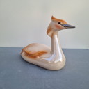 Vista Alegre, figurilla art déco zwemvogel