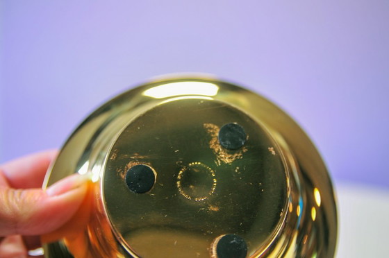 Golden Tealight Holder Orion Flemming Eskildsen – Royal Copenhagen, Candle holders, Metal (photo 5 of 5)