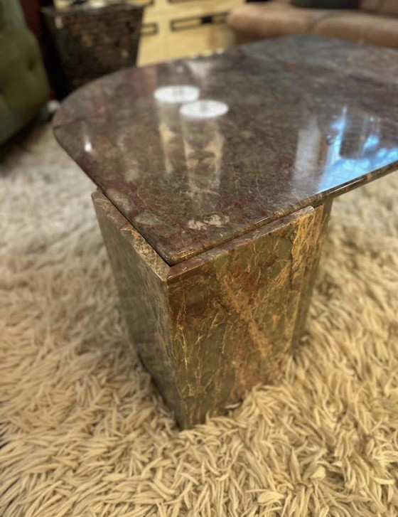 Image 1 of Marmeren salontafel druppel