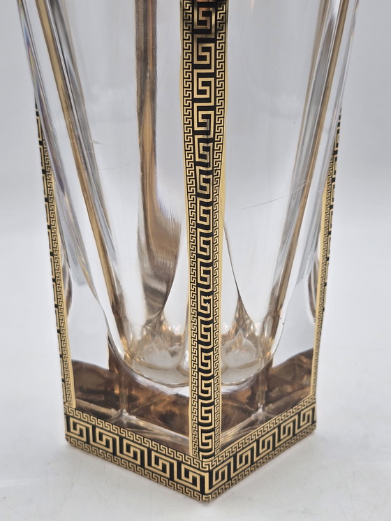 Image 1 of Vaso in cristallo a parete spessa "Medusa