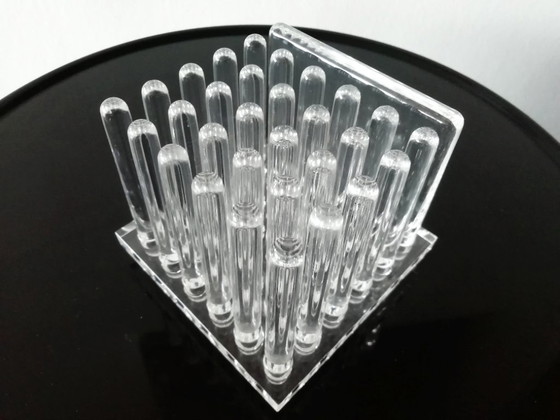 Image 1 of Lucite Fakiro VIP desk organizer Guzzini