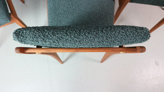 Image 1 of Satz von vier Esszimmerstühlen von ISA Bergamo, 1960er Jahre.