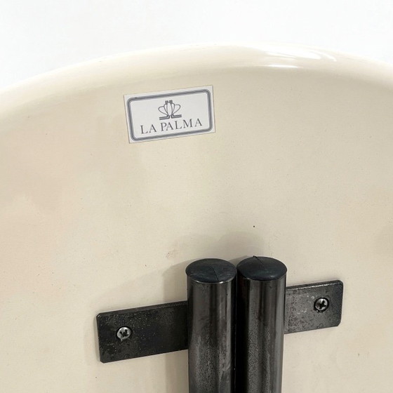 Image 1 of La Palma Side Table with Marble Base, 1980s