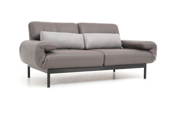 Image 1 of Canapé deux places Rolf Benz Plura 380 Relaxsofa en cuir marron