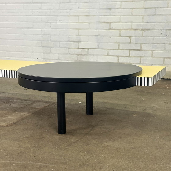 Image 1 of Memphis Wall Table By Antonia Astori In Yellow With Swivel Disc