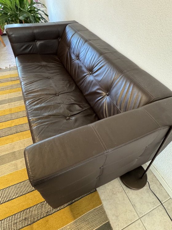 Canapé Gelderlander 6111 – Leather, Chrome (photo 3 of 7)
