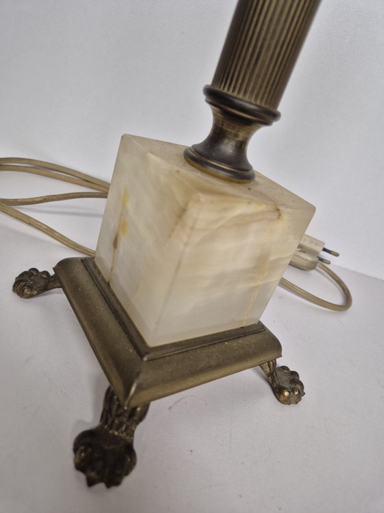 Vintage Onyx Lamp Base – Table lamps, Stone (photo 5 of 12)