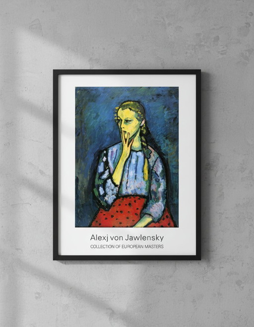 Jawlensky von, Alexej - Ritratto di ragazza - Collezione di maestri europei