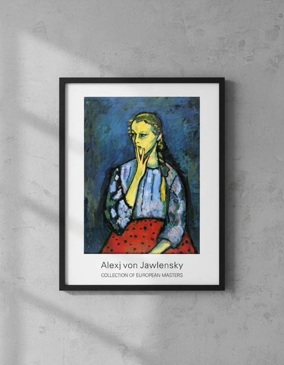 Image 1 of Jawlensky von, Alexej - Ritratto di ragazza - Collezione di maestri europei