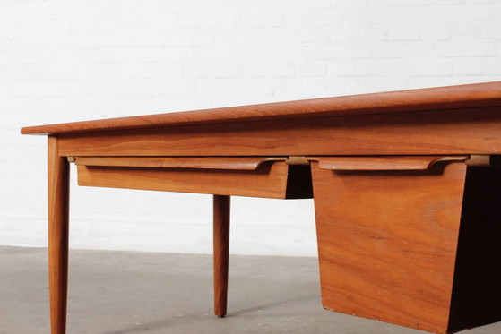 Tavolino da caffè tavolo da cucito di Arne Wahl Iversen design danese teak – Iversen (Arne Wahl) (photo 11 of 18)