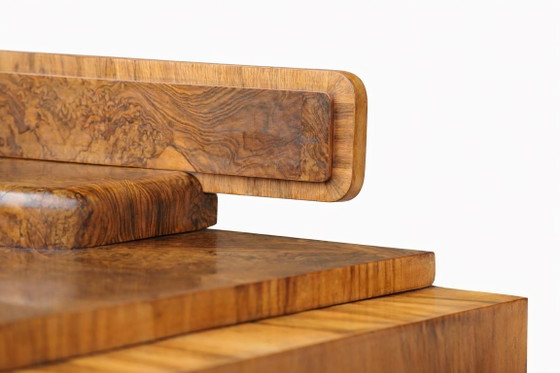 Origineel art-deco dressoir, van J. Halabala voor UP Závody, walnoothout, Tsjechië, jaren 1920 – Wood (photo 15 of 16)