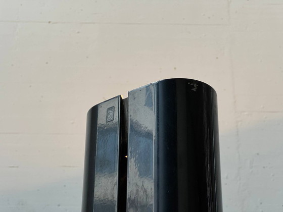 Image 1 of Lampada da terra nera Megaron di Gianfranco Frattini per Artemide, anni '70