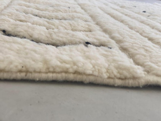 Image 1 of Tapis Beni Ouarain en laine authentisch 200cmx150cm