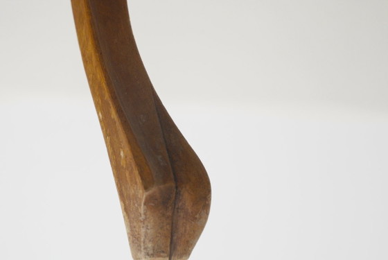 Antieke Italiaanse barokke Guéridon bijzettafel van walnoothout, lampentafel in Louis XV-stijl met – Wood (photo 18 of 20)