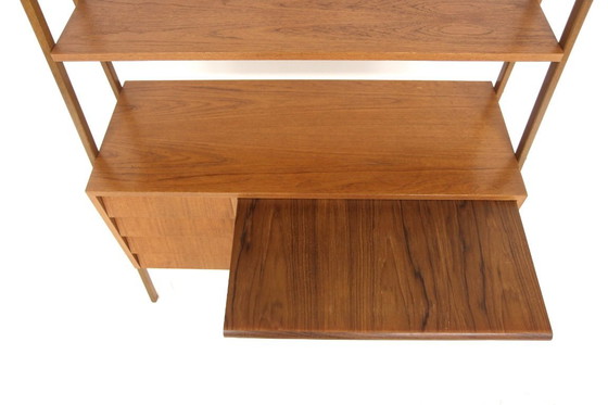 Image 1 of Scrivania da scrivania scandinava in teak, Svezia, 1960