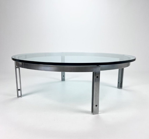 Table basse conçue par Hank Kwint pour Metaform, Pays-Bas, années 1970