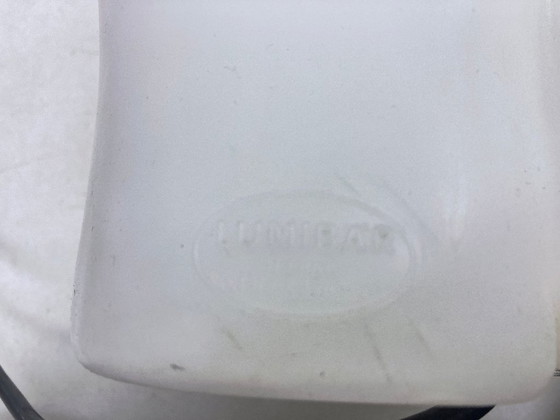 Image 1 of Lámpara de pie XXL Lumibär blanca de los años 90 de Flötotto