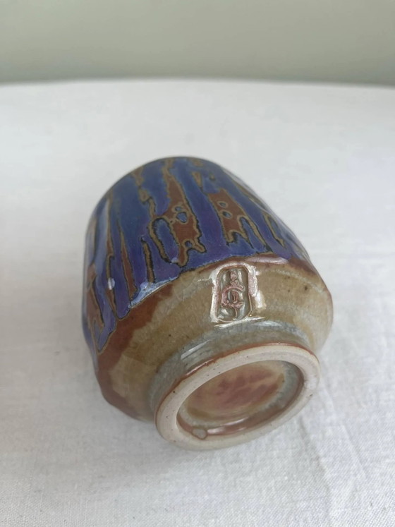Handgefertigter Steingutbecher – Geschirr, Porcelain, Brutalist (photo 4 of 7)