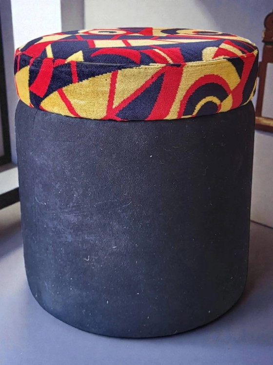 Pouf Art Déco – Poggiapiedi e pouf, Art Deco (photo 8 of 8)