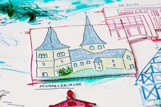 Image 1 of Schlote, Wilhelm - Fulda - costruzione 3D - firmato a mano