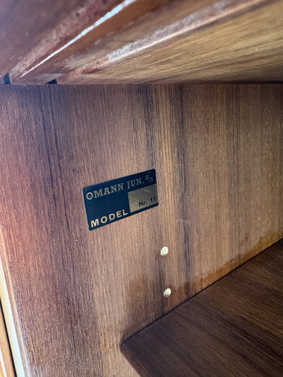 Image 1 of Buffet en teck Omann Jun modèle 13 – Classique danois du milieu du siècle