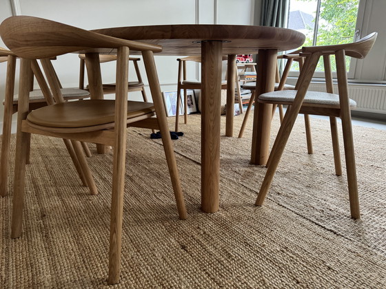 Image 1 of Latch dining table oiled oak Bolia