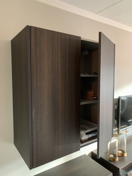 Image 1 of DECO-LEGNO - LG29 Colour Sablé - Custom-made TV and Wall Unit - Modern & Stylish.
