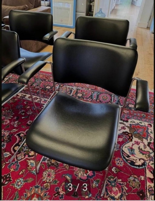 Sillas de cuero HOWE 6