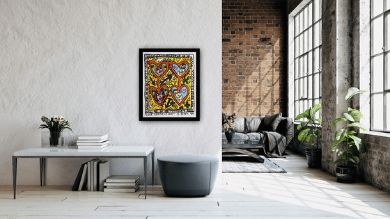 Image 1 of James Rizzi : "Love Connection" (Connexion amoureuse)