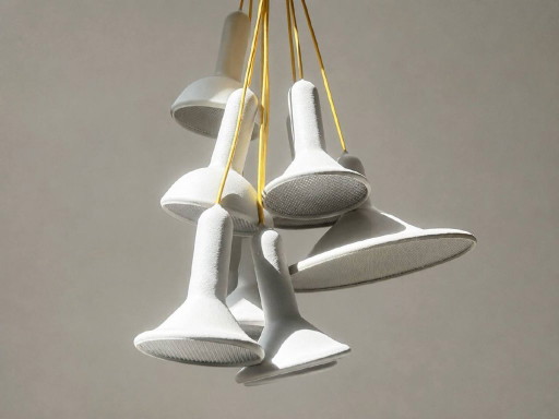 Lampada a sospensione "Torch Light Bunch" di Sylvain Willenz per Established & Sons, 2008 – plafondlampen, Plastic