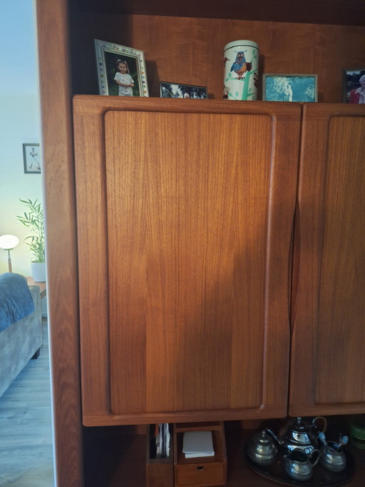 New condition Danish Dyrland wall cabinet