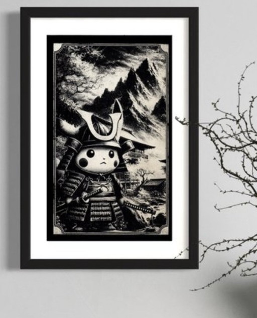 Kunstwerk Pikachu (Pokemon) Moment of Peace