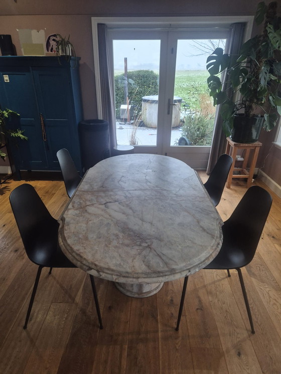 Image 1 of Unique dining table marble - calacatta peniche