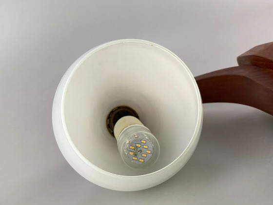 Image 1 of Lampada anni '60 Lampada da parete in teak Uno &amp; Östen Kristiansson Lusso anni '60