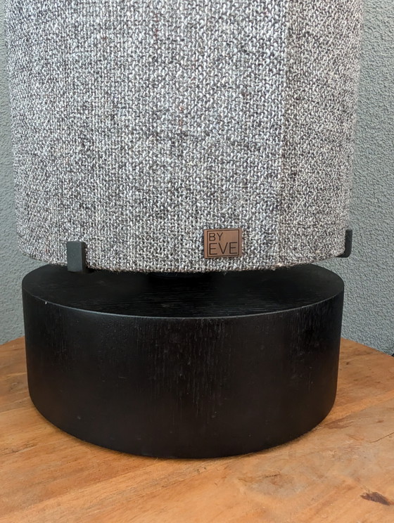 By EVE - Cylinder lamp including original By EVE light source – Table lamps, Textile, Wood (photo 3 of 10)