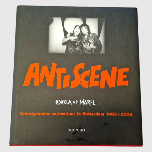 Antiescena Carla van der Marel Rotterdam Rock 1983-2003 – koffietafelboeken, Paper