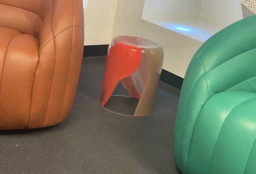 Pode by Leolux Balini armchairs (fixed and swivel) new