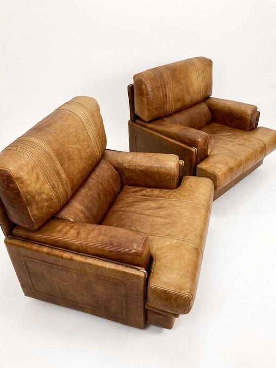 Image 1 of Pair of Arcon armchairs by Marco Milisich for Baxter