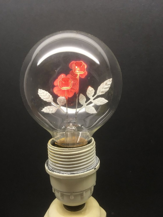 Image 1 of Lampada a scarica di gas Aerolux con fiori e foglie