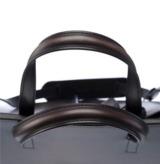 Image 1 of Borsa NON SIGNE / UNSIGNED in Cuir Noir - 103433