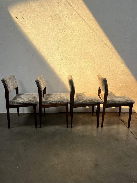 Image 1 of Quatre rares chaises de salle à manger d'époque, modèle 641p, Rudolf Glatzel pour Thonet