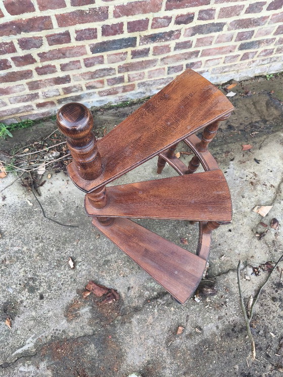 Image 1 of Wendeltreppe mit gedrechselten Stützen, 1960er Jahre