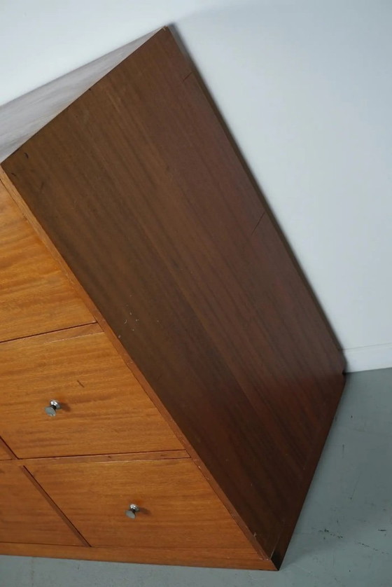 Image 1 of Mueble de boticario/tienda holandés antiguo de mediados del siglo XX