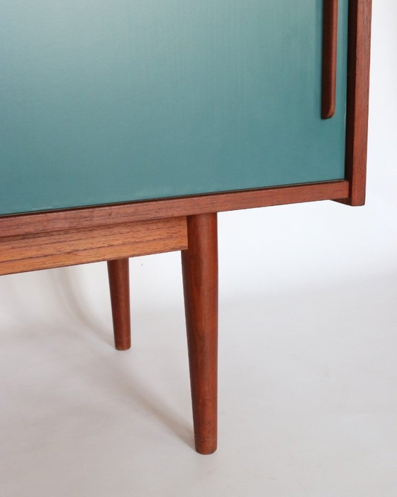 Image 1 of Vintage Danish design teak TV cabinet sideboard