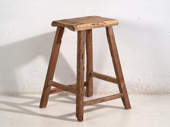 Antiker hoher Hocker (ca. 1900) #6 – Barhocker (photo 33 of 40)