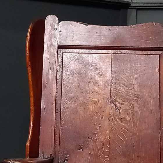 Image 1 of Rocking chair, Lambing rocking chair, Oak shepherd's chair